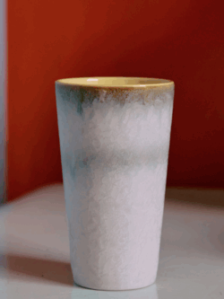 Hk Living, latte mug, petal