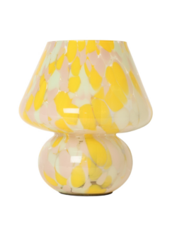 Au maison, Joyful lampe pink, green & yellow 24*23cm