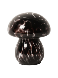 Au maison, Lamp mushy, chips black 16xø13 cm