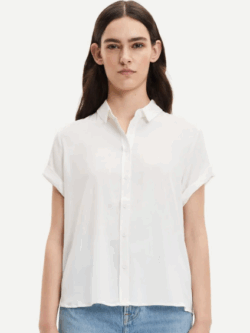 Samsøe samsøe Majan shirt, white