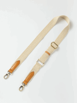 O my Bag webbing strap, sand/cognac