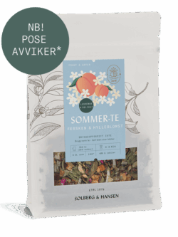 Solberg & Hansen, sommer - te, fersken & hylleblomst