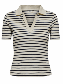 JDY, Roma polo top, Tapoica/sky captain