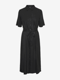 JDY, Say midi shirt dress, black