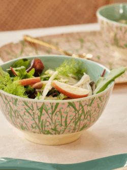 Rice, melamine bowl, new snowdrop