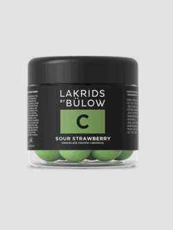 Bulow, sour strawberry, 125g