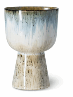 HK Living,  Retro flower pot glacier