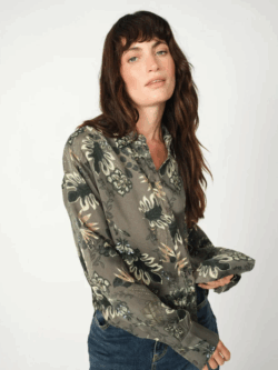 Mos Mosh, Abina floro shirt, urban chic