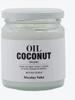 Nicolas Vahe, Coconut oil organic