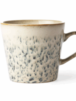 HK Living, 70s ceramics cappucciono mug, hail