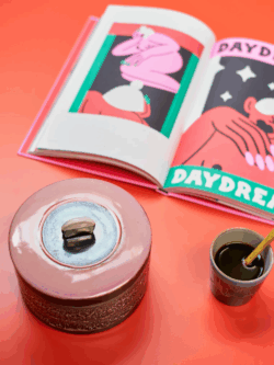 HK Living,  70s ceramics: cookie jar, Disco