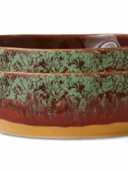 HK Living, 70s ceramics: pasta bowls cove (set of 2)