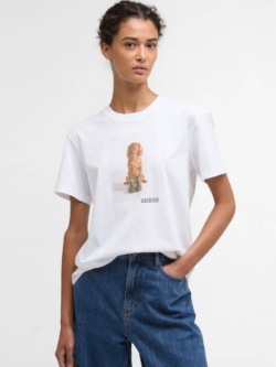 Barbour, Bedale t-shirt, White