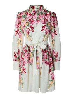 YAS, Rosie long shirt dress, Birch/NEW Rosie