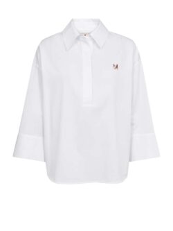 Mos Mosh, Britze cam cotton blouse, White