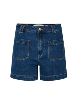 YAS, Nema denim shorts, Medium blue denim