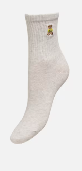JDY, Smile rib socks, Oatmeal/Melange