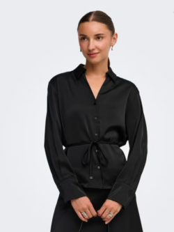 JDY, Aria shirt, Black