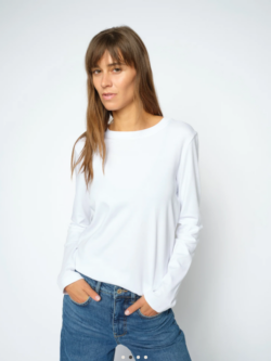 Mos Mosh, Millie regular tee, White